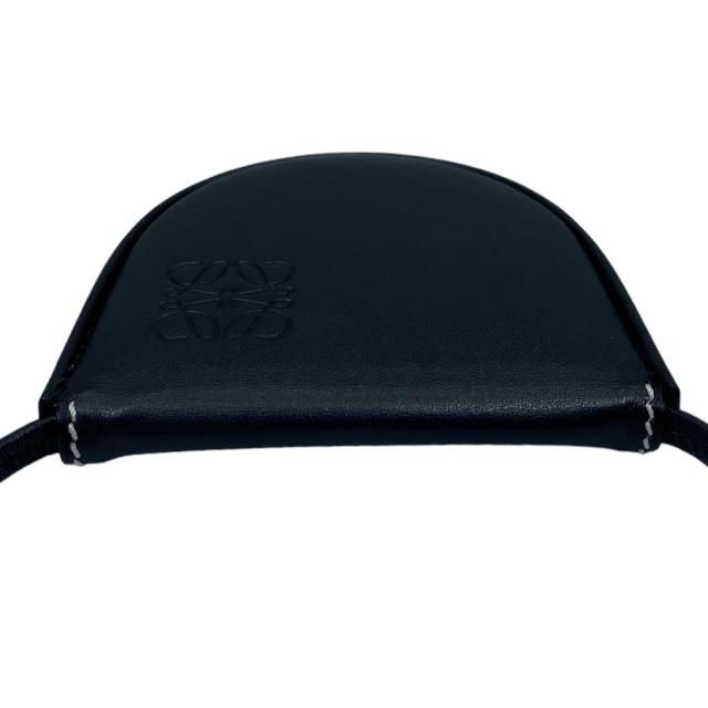 LOEWE HEEL POUCH SMALL ヒールポーチ　ブラック　レザー LOEWE HEEL POUCH SMALL ヒールポーチ ブラック レザー LOEWE HEEL