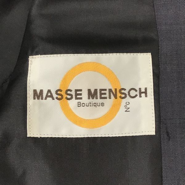 日本製☆マッセメンシュ/masse mensch☆ウール/シングルスーツ