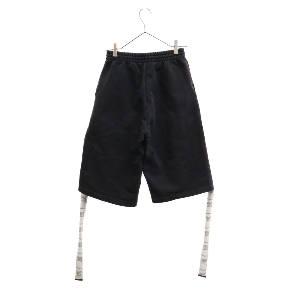 VETEMENTS 褒めちぎる 18SS サイドテープ スウェットショーツ VETEMENTS 褒めちぎる 18SS サイドテープ スウェットショーツ