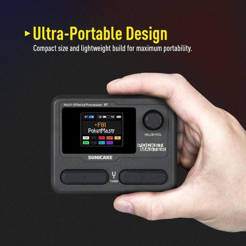 SONICAKE POCKET MASTER マルチエフェクター【美品】 Sonicake（ソニケーキ）「Pocket Master」にカラバリが追加！