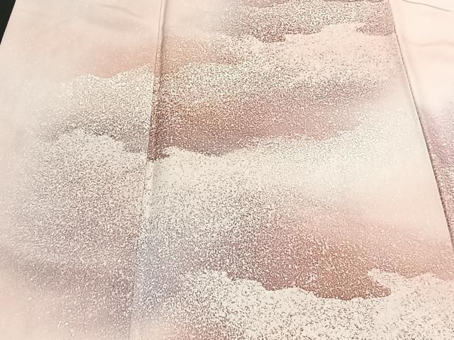 平和屋着物□訪問着 霞文 暈し染め 金彩 正絹 逸品 CAAU3668xi - メルカリ 