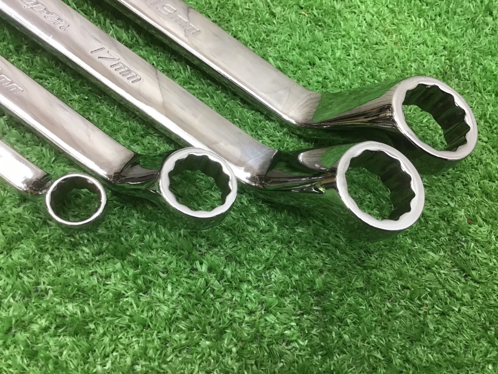 Snap-onスナップオン♪XOM60°オフセットメガネレンチ♪08-19mm