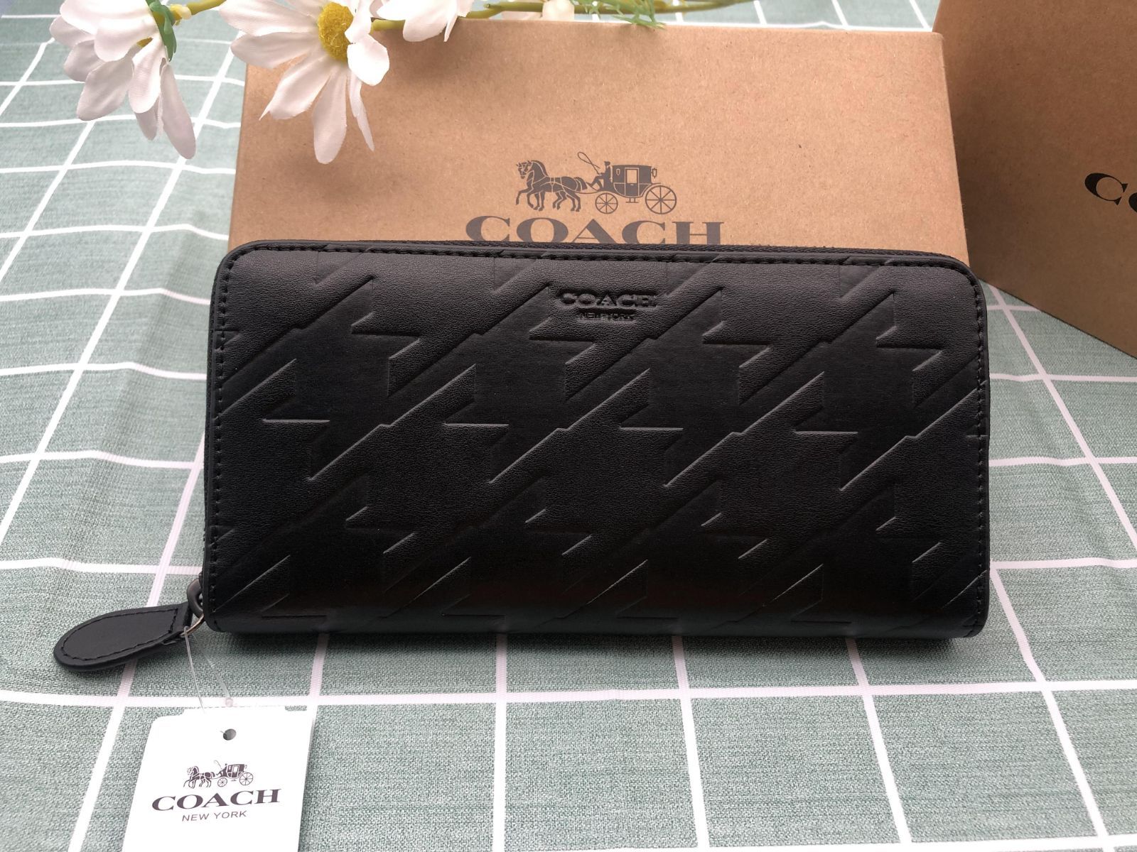 COACH コーチ財布 長財布 プレゼント メンズ レディース  贈り物  レザー ウォレット クーポン 新品 未使用 ギフト  ブランド  CC178