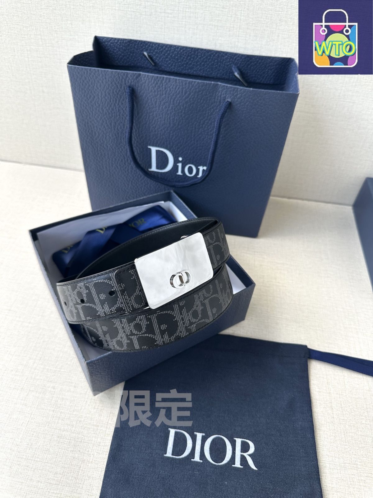 今日WTO】Dior CD Icon メタルベルトバックル-MG91 - メルカリ