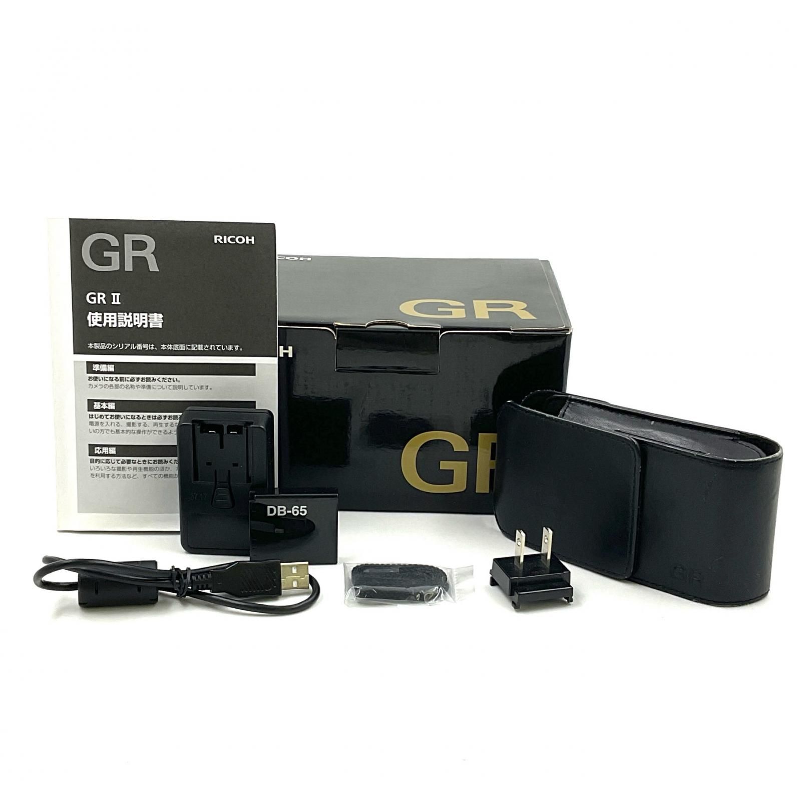 RICOH GR Ⅱ 美品 箱あり 付属品完品 リコー GR II オークション比較 - 価格.com