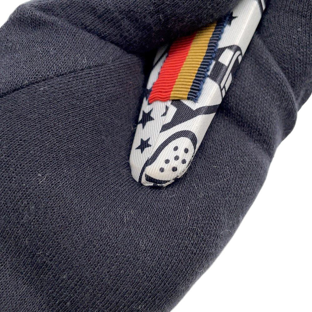 エルメス カチューシャ ジナ ジグザグ シルク HERMES ヘアアクセサリー