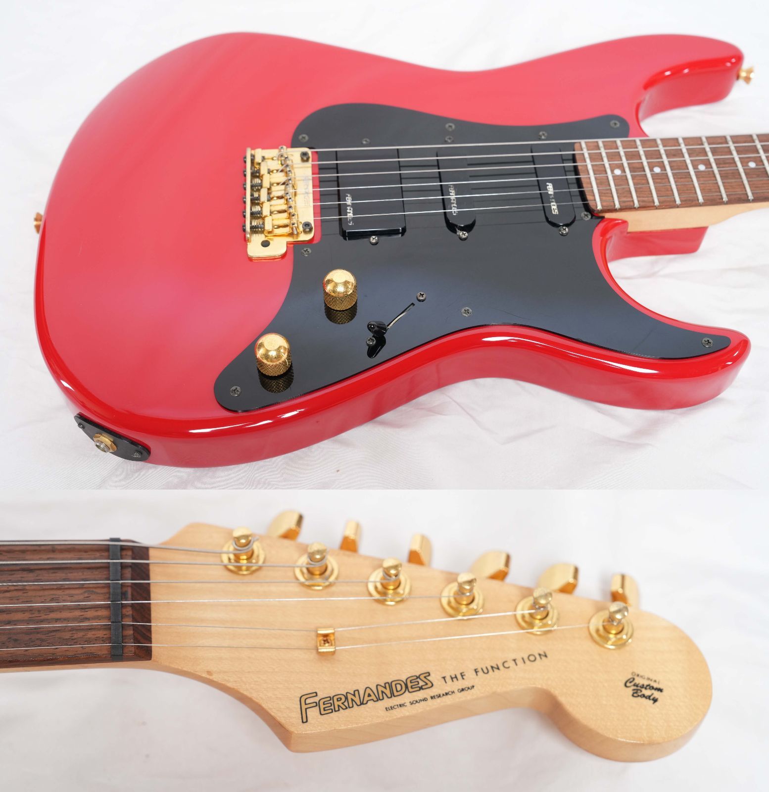 ☆FERNANDES☆RSH-512 RED&BLACK THE FUNCTION 日本製 90年代 美