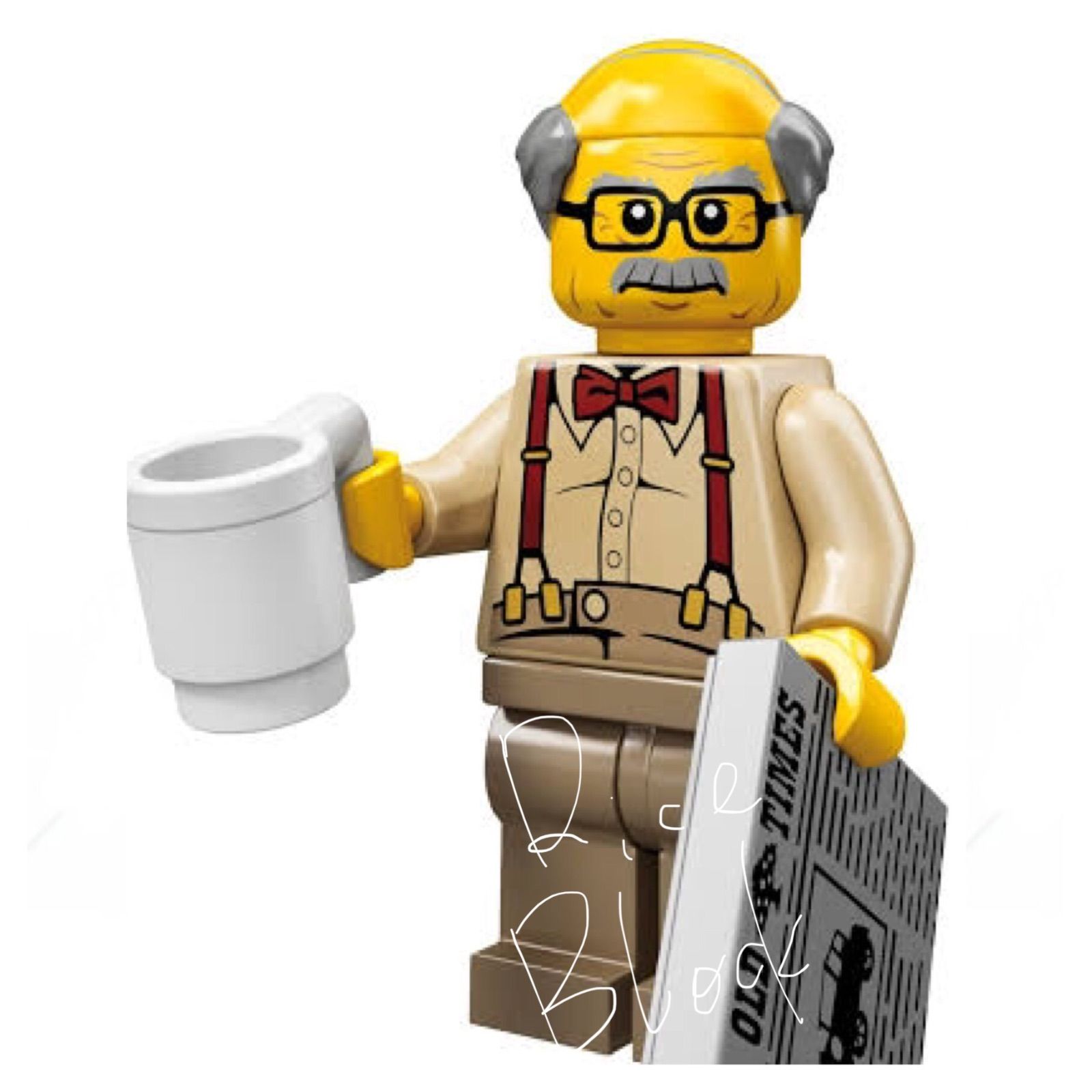 正規品】LEGO ミニフィグ おじいちゃん おじいさん シリーズ10 - メルカリ