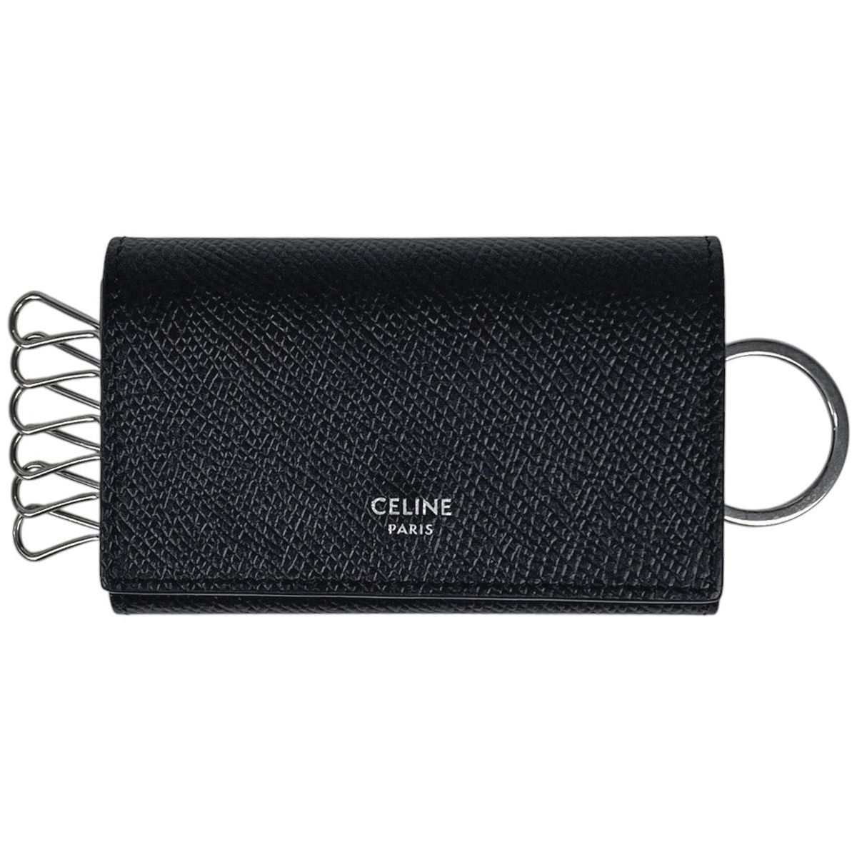 CELINE（セリーヌ）６連キーケース CELINE - セリーヌ キーケース 6連 トリオンフ マカダム CELINE