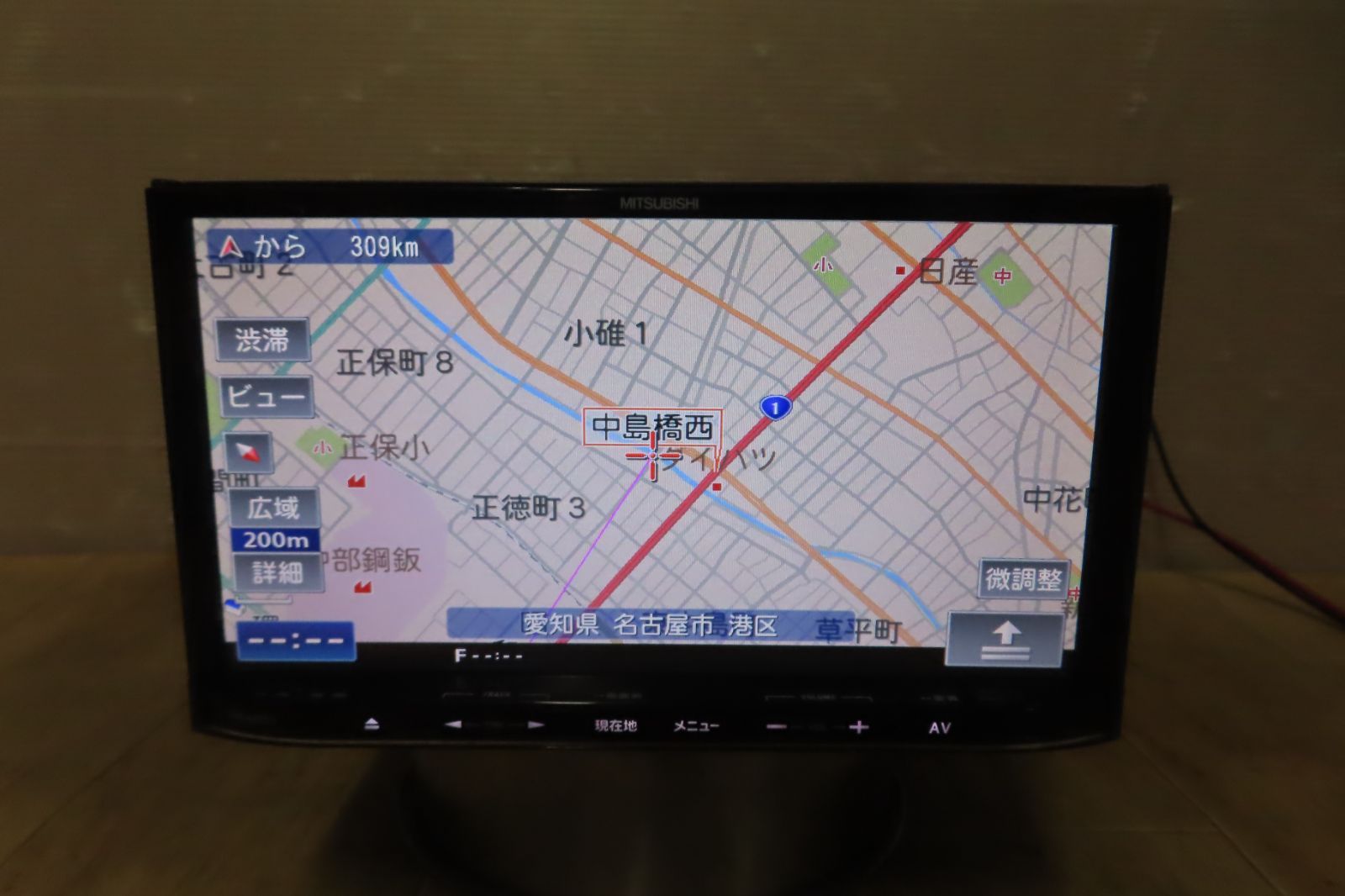 動作保証付☆A474/三菱純正 NR-MZ03 SDナビ 地図2019年 TVワンセグ Bluetooth内蔵 CD DVD再生OK - メルカリ