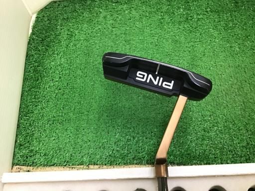 ピン HEPPLER ANSER 5 34インチ PP 59 パター PT スチール フレックスその他 メンズ 男性用 右利き 右用 Dランク ゴルフクラブ