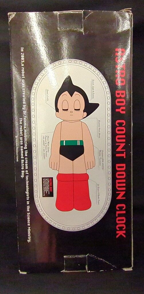 リズム時計工業 鉄腕アトム ASTRO BOY カウントダウン目覚まし時計