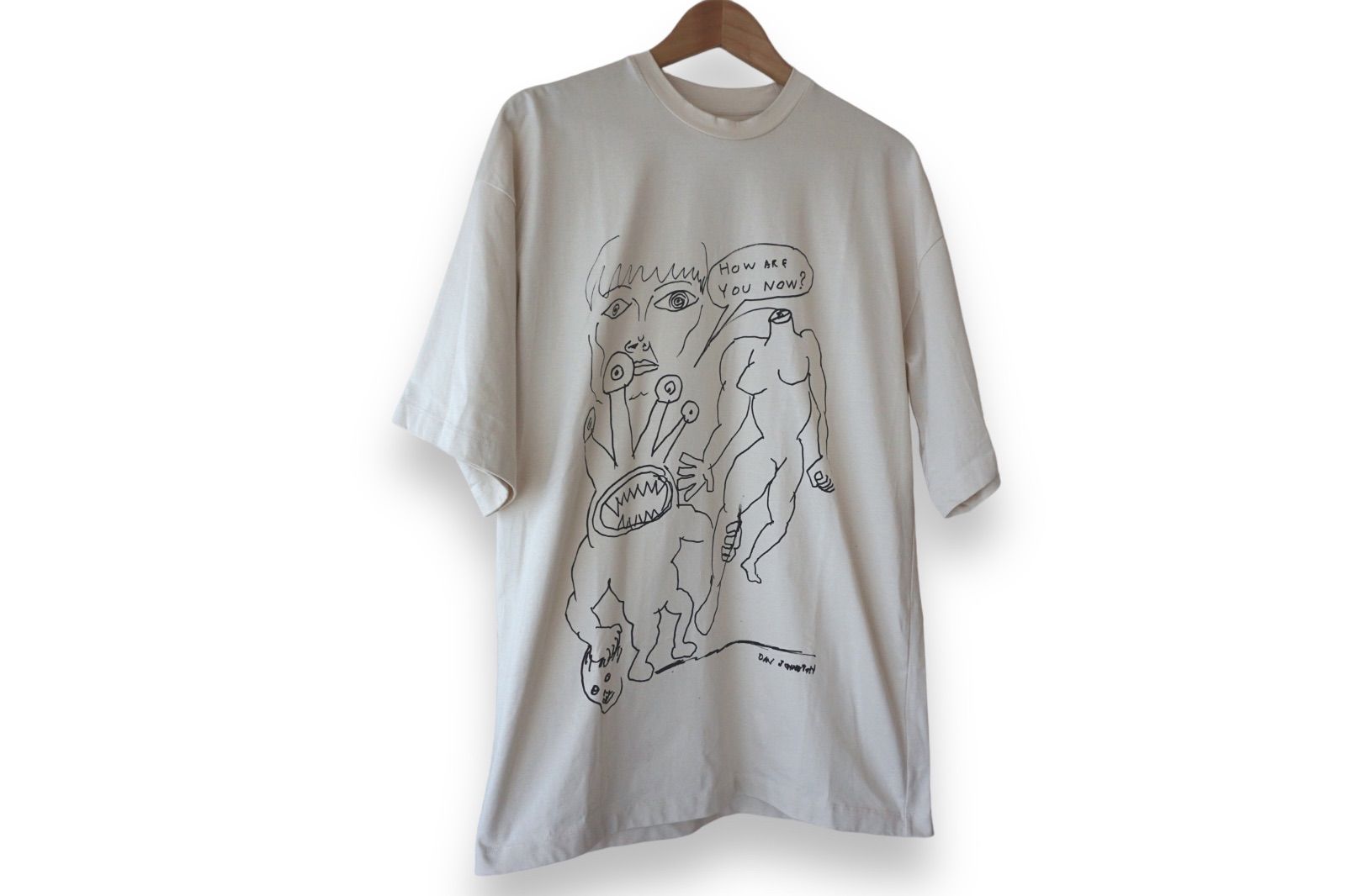 OAMC オーエーエムシー Daniel Johnston How Are You Now? Tシャツ 