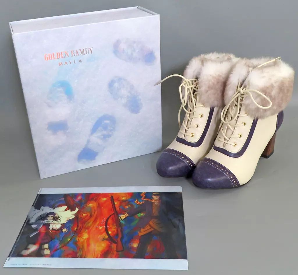 衣類 アシ リ パ アイコニック シューズオブジェ ブーツ 40サイズ ゴールデンカムイ×MAYLA