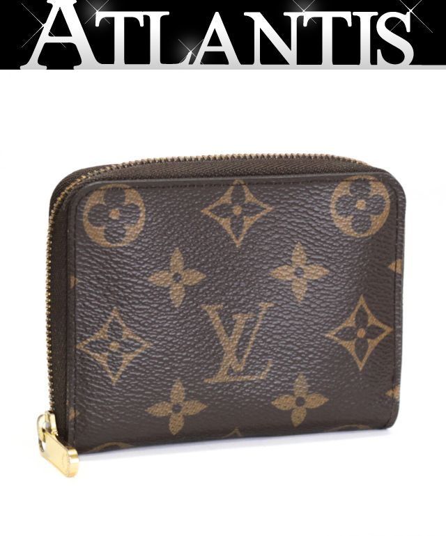 ルイヴィトン LOUIS VUITTON ジッピーコインパース コンパクト財布 小銭入れ パスケース モノグラム Ｍ60067 71708
