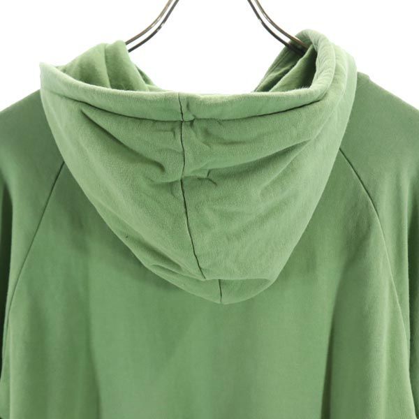 古着 プーマ PUMA スウェット パーカー グリーン XL 90s XL★古着 プーマ 長袖 スウェット パーカー メンズ ビッグロゴ 薄緑 グリーン 25jun02 中古 スエット トレーナー トップス