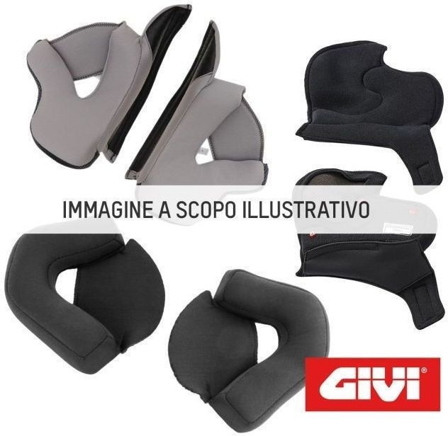 GIVI / ジビ チークパッド Hps 40.5 X-Carbon サイズ 61/XL | Z253461R