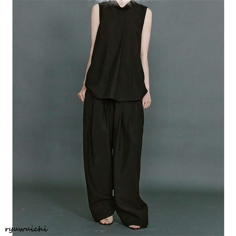 パンツドレス ワイドパンツ