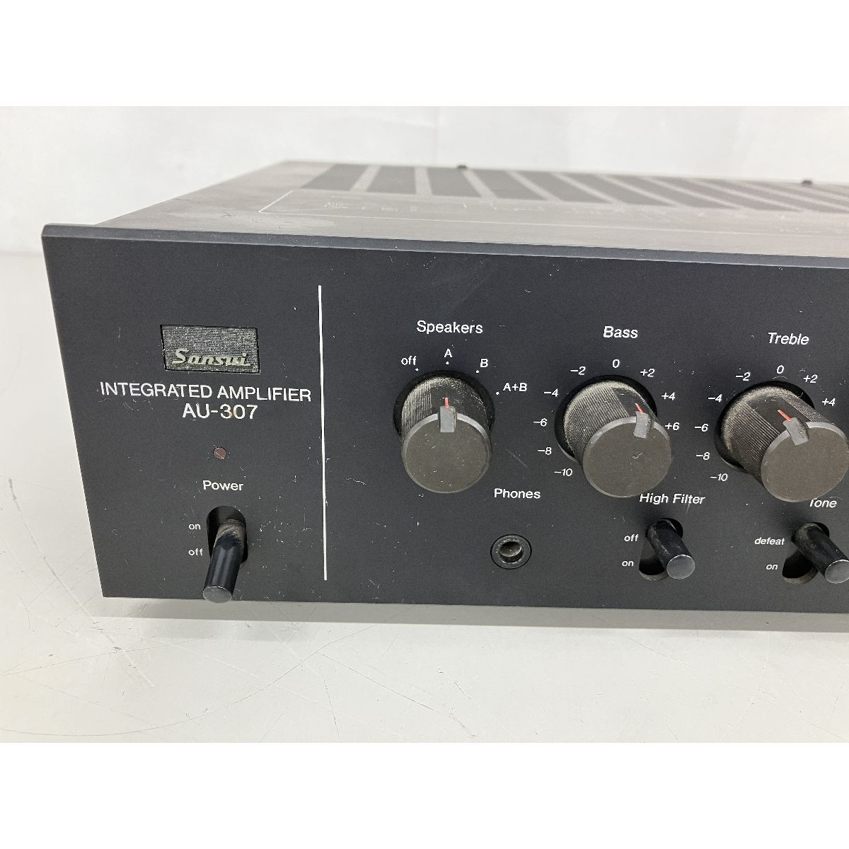 Sansui サンスイ AU-307 プリメインアンプ 音響機器 オーディオ 中古 