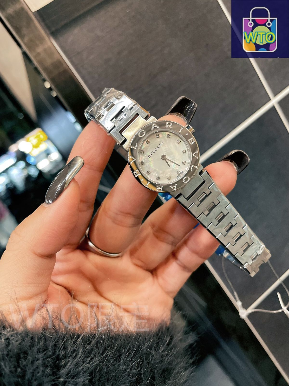 今日特価】Bulgari ブルガリ B.zero ブラック & シルバー