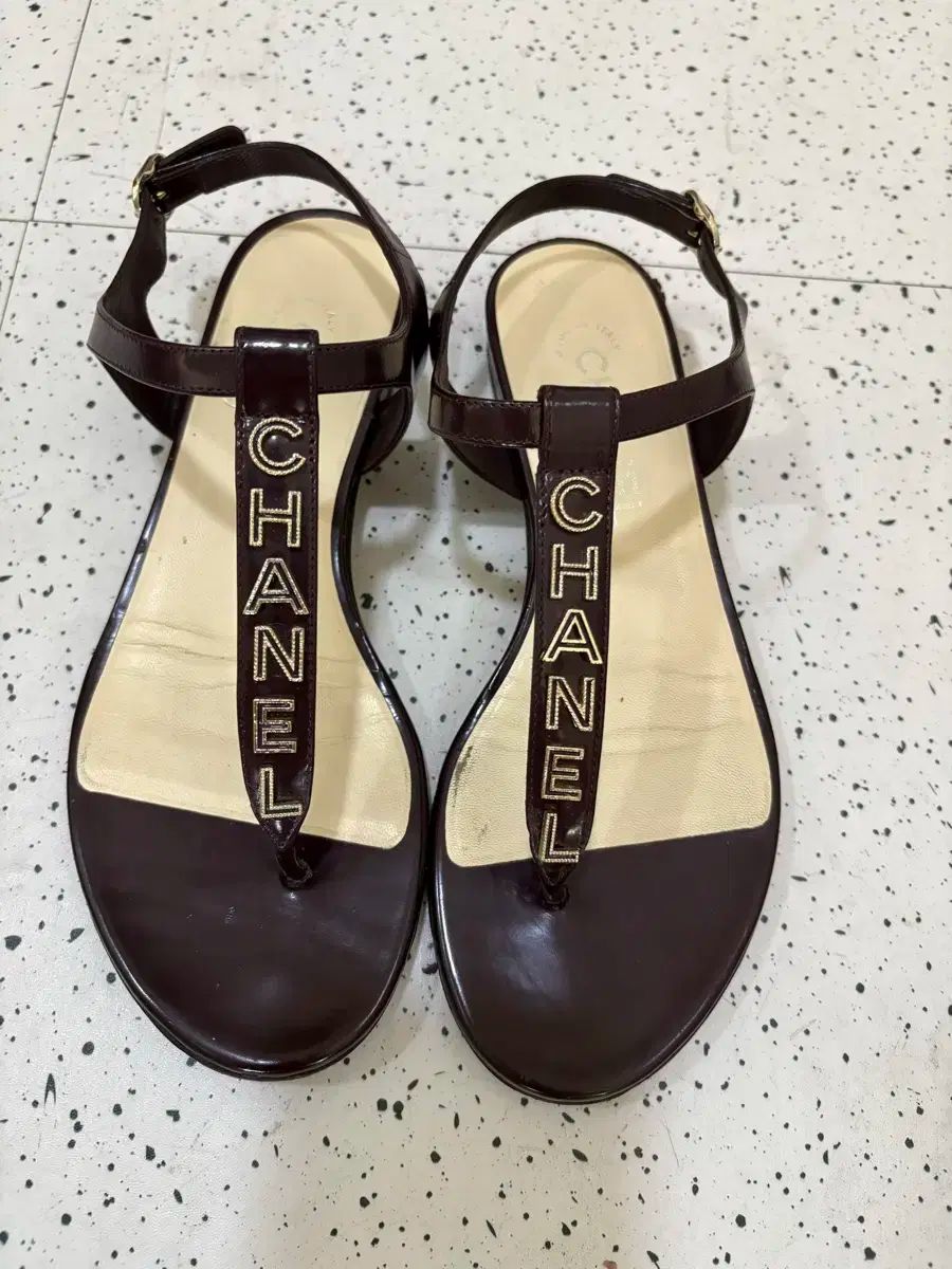 CHANEL シャネル ビーチサンダル 36