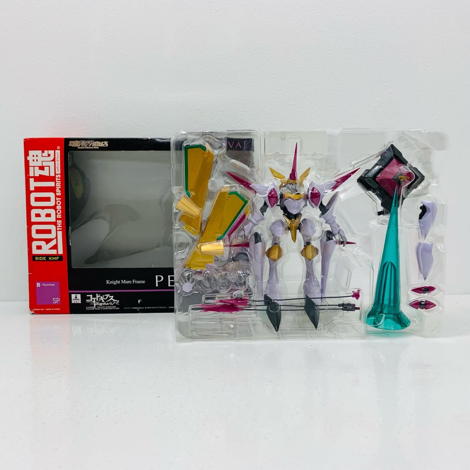 中古 ROBOT魂＜SIDEKMF＞パーシヴァル「コードギアス反逆のルルーシュ