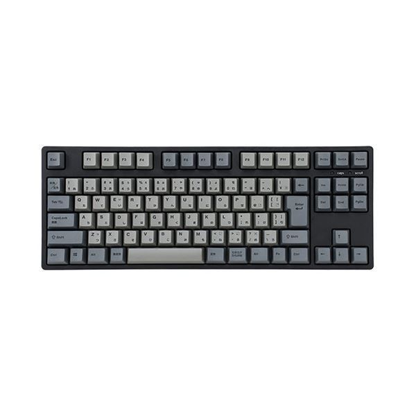 プリンストンiKBC製 JIS配列 91キー メカニカルキーボード 茶軸タクタイル IK-CD87-G BR-BK 1台