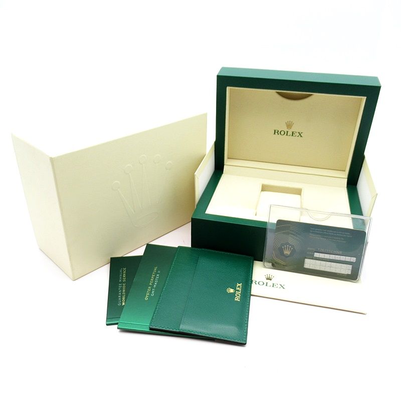 ロレックス GMTマスター2 ウォッチ 126711CHNR 箱 保証書 K18PG