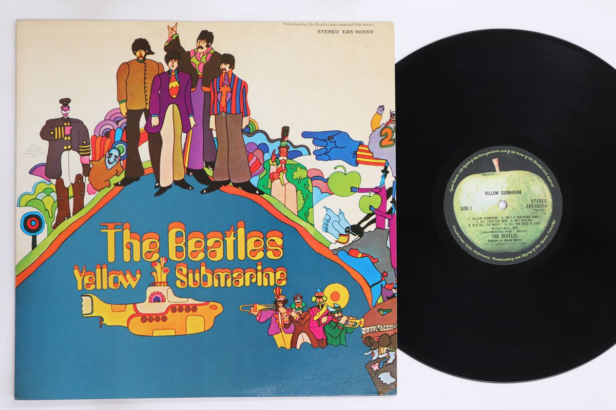 LP Beatles Yellow Submarine TOJP60141 APPLE 未開封 /00260 The Beatles Yellow Submarine Apple Vinyl LP | eBay