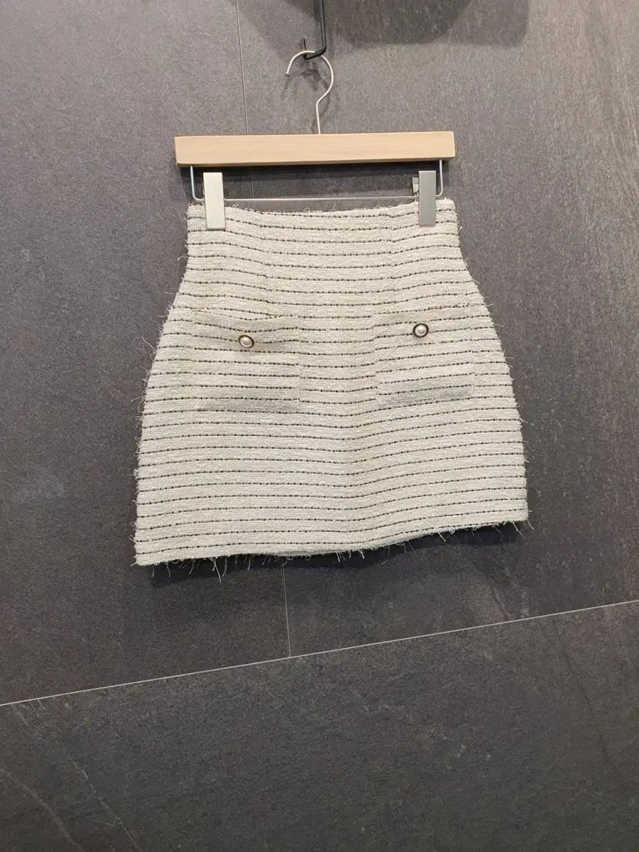 ジークスカートsmlレディースツイードスカート華奢フィットスリムグラムL