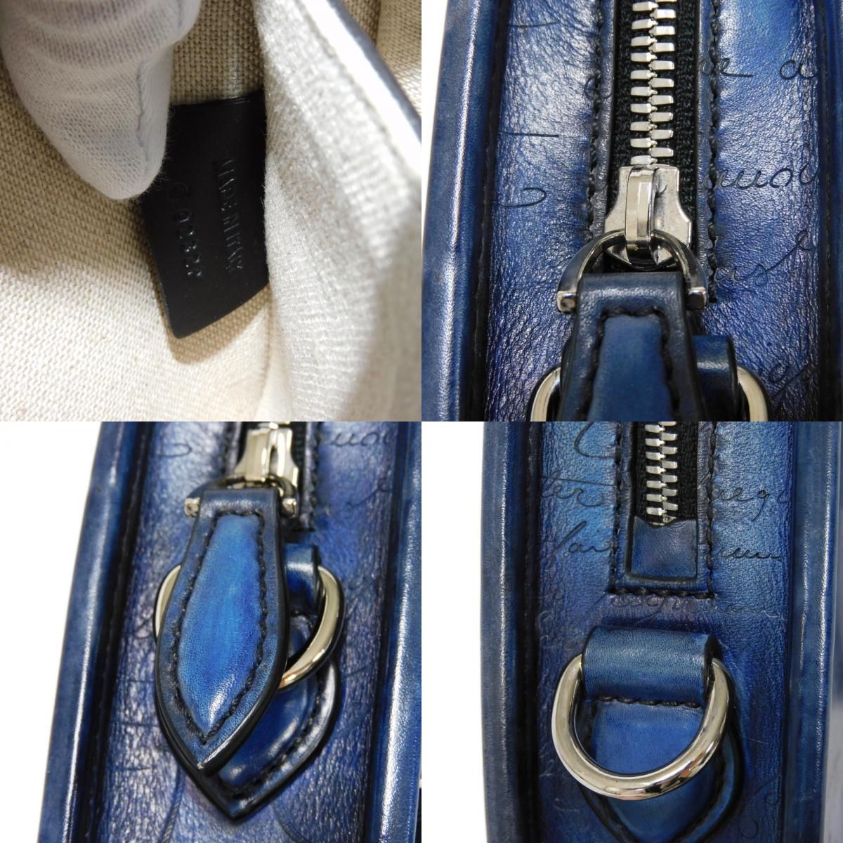 Berluti ベルルッティ アンジュール ガリバー スクリットレザー Berluti ベルルッティ アンジュール ガリバー スクリットレザー