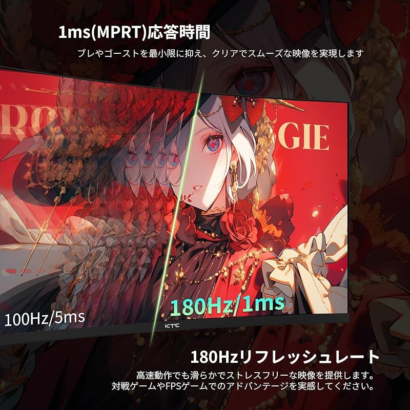 1コントラスト比