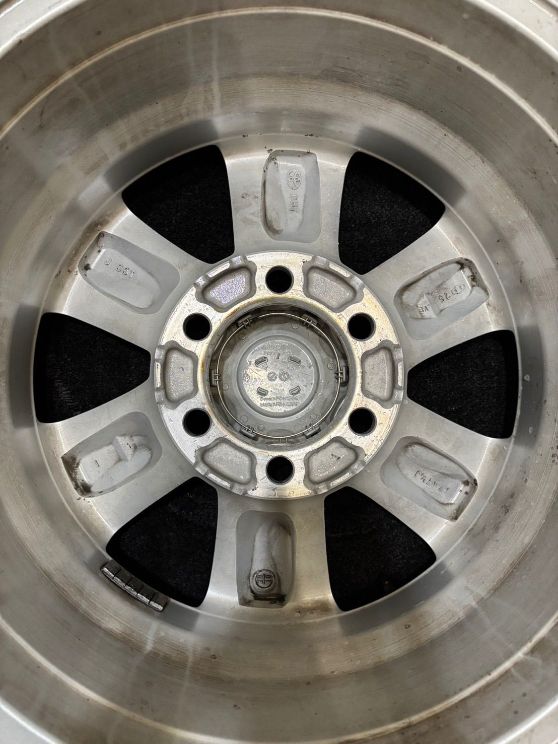 トヨタ 17インチ プラド純正ホイール 4本セット プラド純正17インチ4本