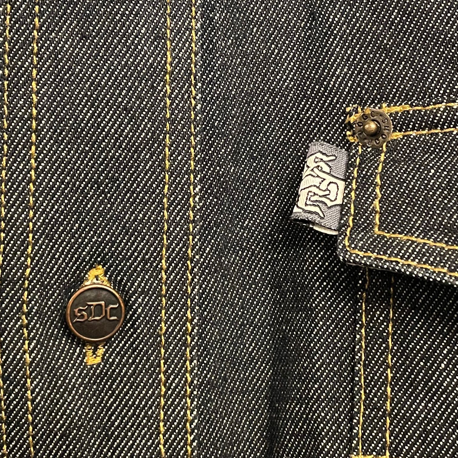 激レア SDC Snoop Dogg jeans バック刺繡入り デニムジャケット 