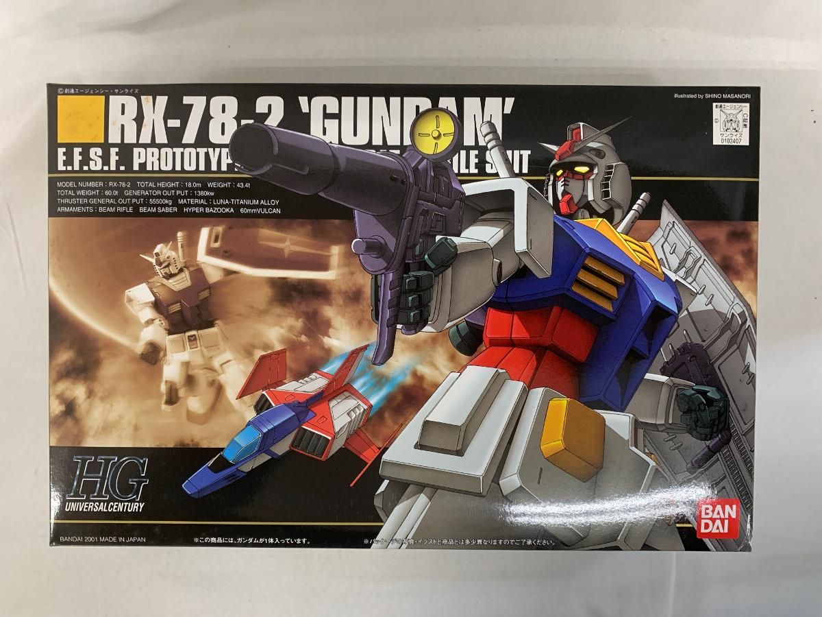 (未使用･未開封品)　HGUC 1/144 RX-78-2 ガンダム (機動戦士ガンダム) lok26k6 Amazon | バンダイ(BANDAI) 機動戦士ガンダム展 東京会場限定
