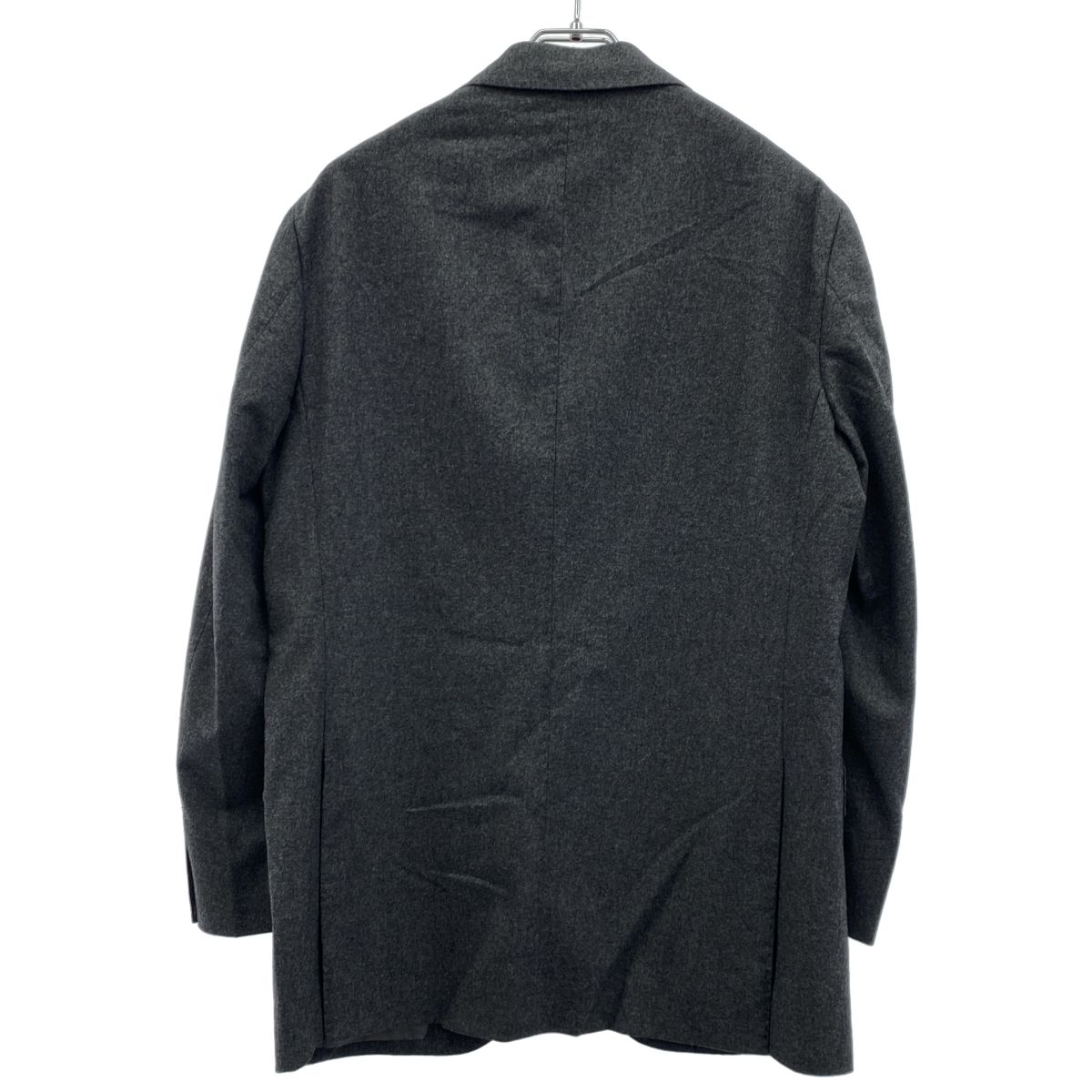 Brilla per il gusto ブリッラペルイルグスト Ermenegildo Zegna社製 ミックス フランネル ソリッドセットアップスーツ 24-17-0794-015 グレー 50