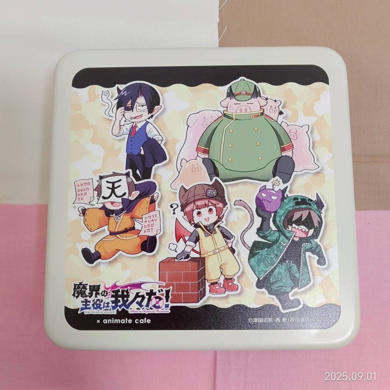 魔界の主役は我々だ！ アニメイトカフェ コラボ キャンディ缶(中身無し