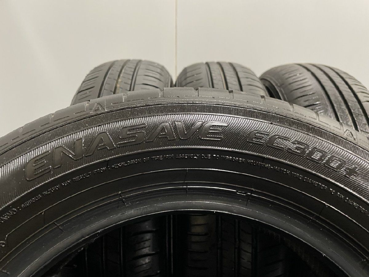 DUNLOP ENASAVE EC300+ 165/70R14 14インチ 夏タイヤ 4本 23年製 バリ 