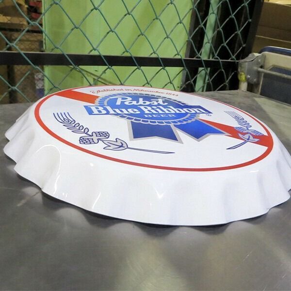 ボトルキャップ メタルサイン