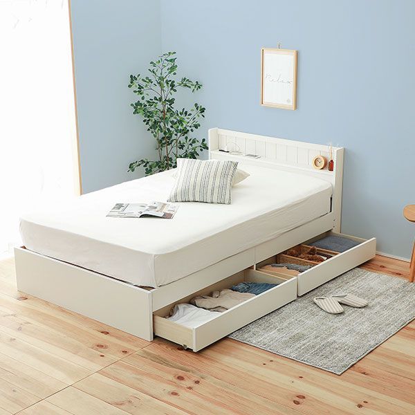 ブラウン ベッドフレームのみ