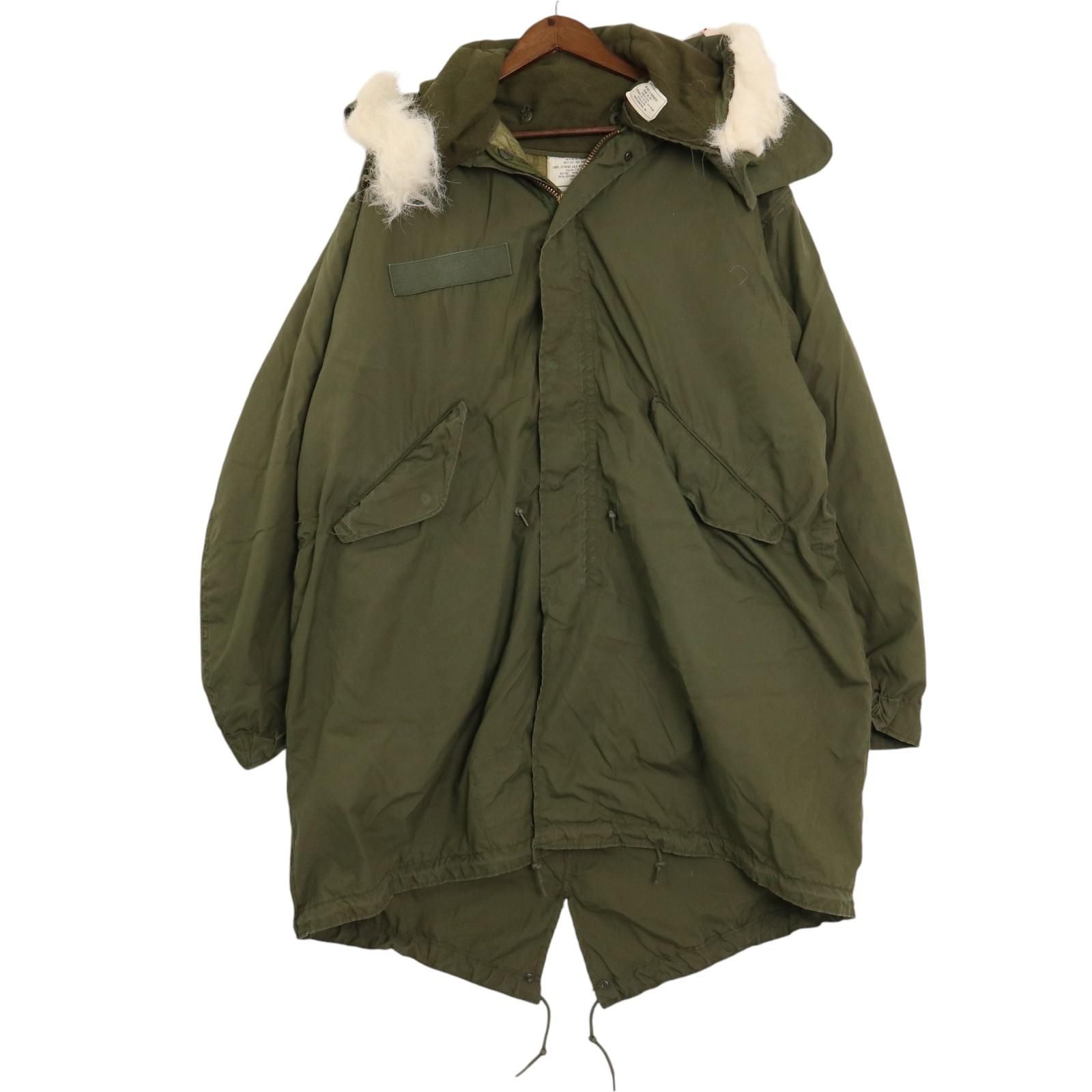 美品XS フルセット M65 フィッシュテールパーカー US アーミー 80s M-65フィッシュテールパーカー】80's 米軍 フルセット 美品XS フル