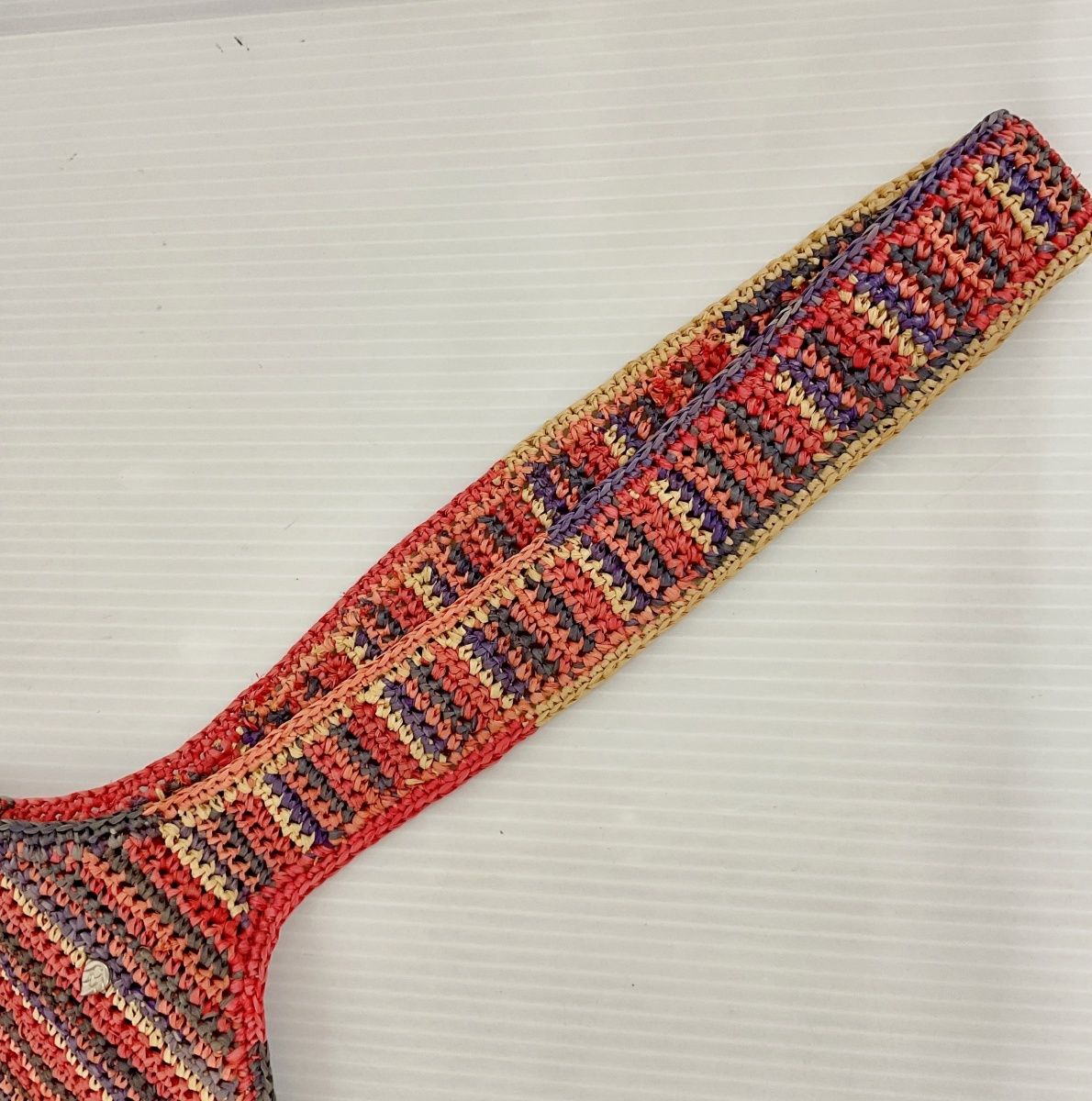 ヘレンカミンスキーラフィアワンショルダーバッグ未使用品 ヘレンカミンスキー HELEN KAMINSKI ラフィア ショルダーバッグ