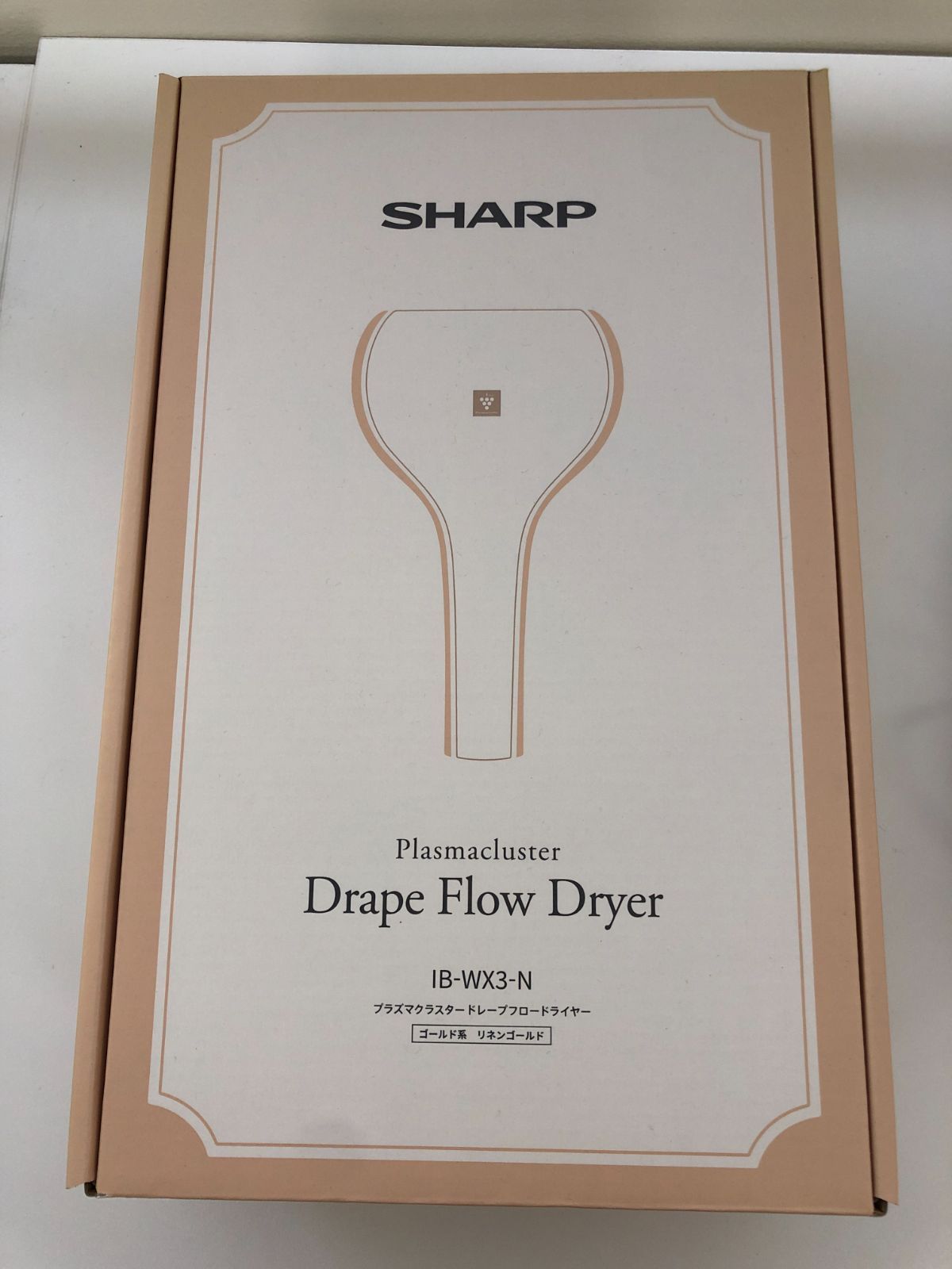 IB-WX3-N プラズマクラスタードレープフロードライヤー ゴールド系
