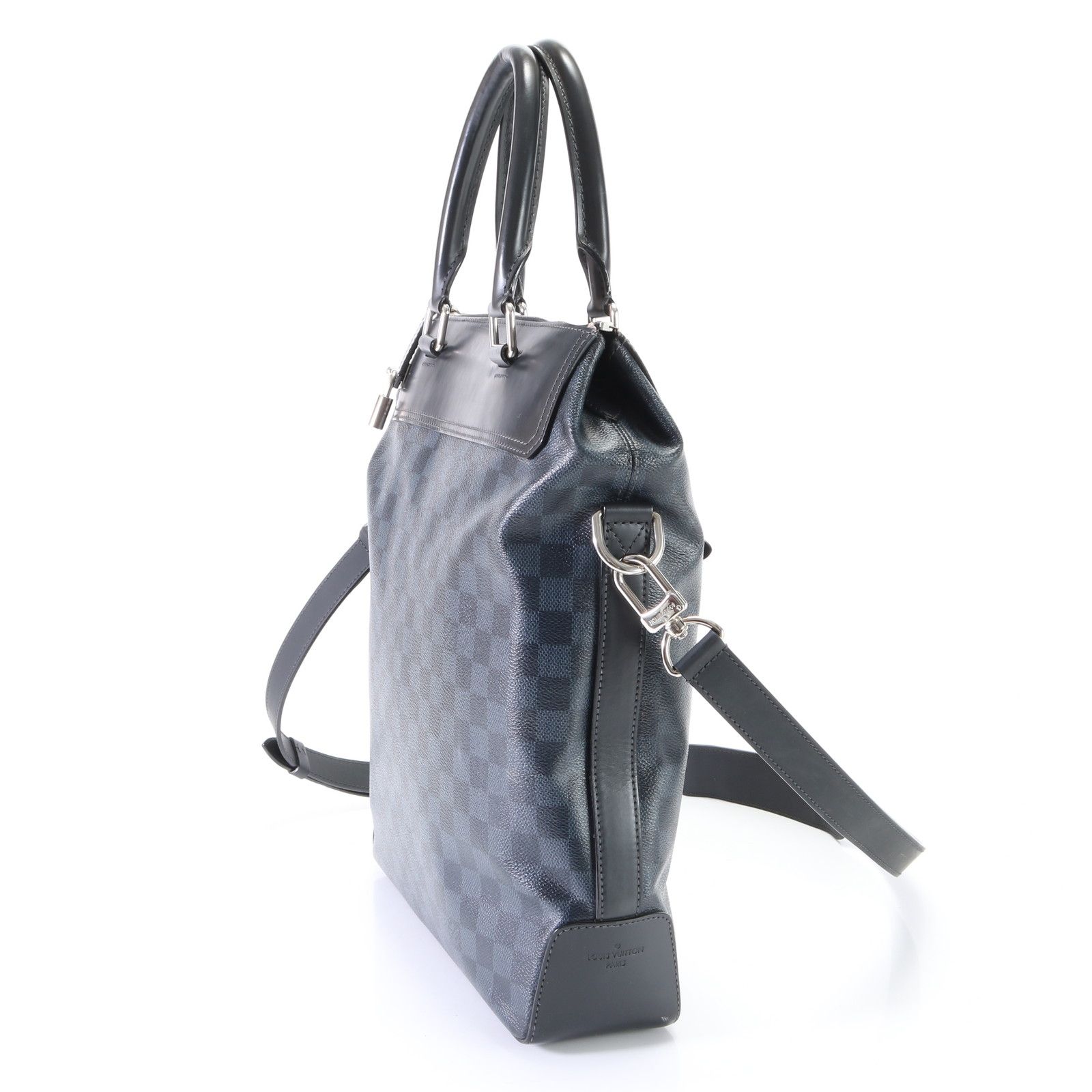 極美品 ルイヴィトン ダミエ コバルト グリニッジ N41351 2WAY 