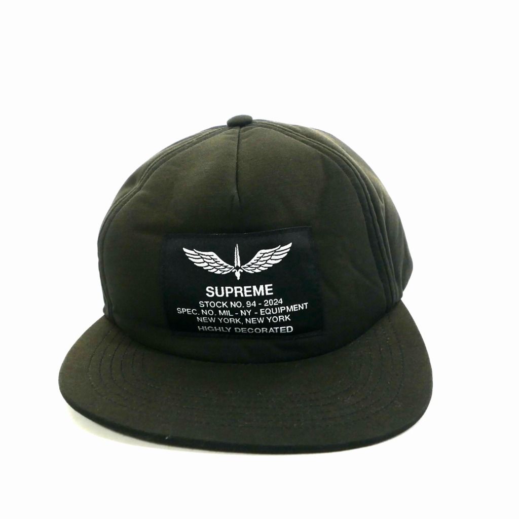Supreme : 24ss Surplus 5-Panel★黒 シュプリーム Supreme Surplus 5-Panel (SS24) - $48