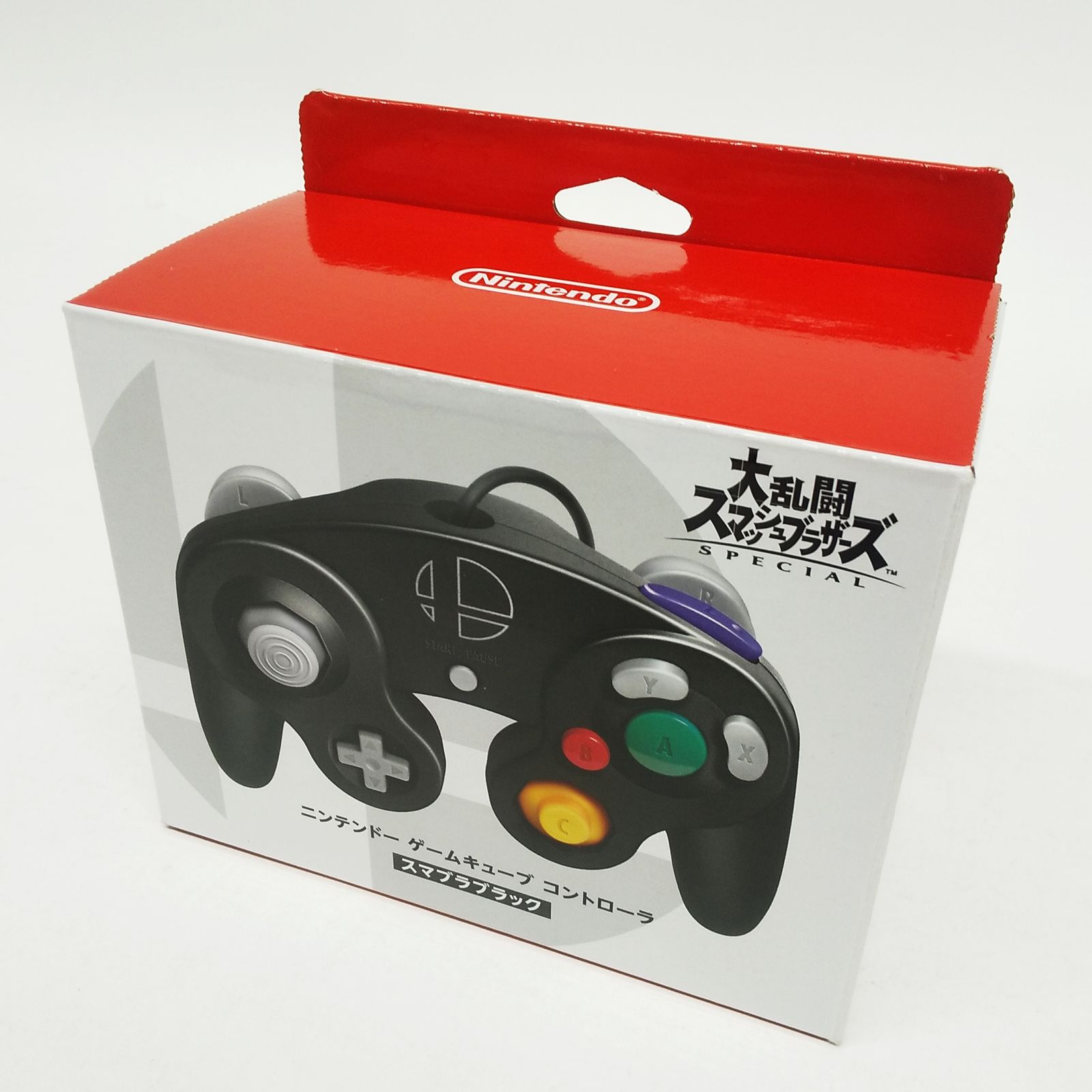 ニンテンドーゲームキューブコントローラースマブラ ブラック ホワイト ニンテンドーゲームキューブコントローラースマブラ ブラック ホワイト