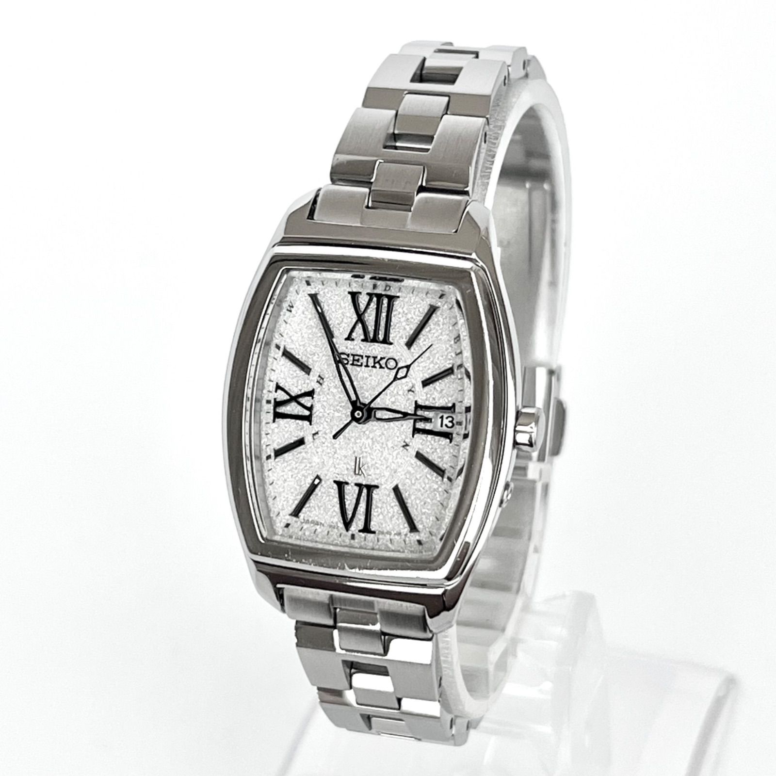 美品　SEIKO　セイコー　lk　ルキア　シルバー　電波ソーラー　レディース LUKIA （ノベルティー付き）ルキア セイコー 電波 ソーラー