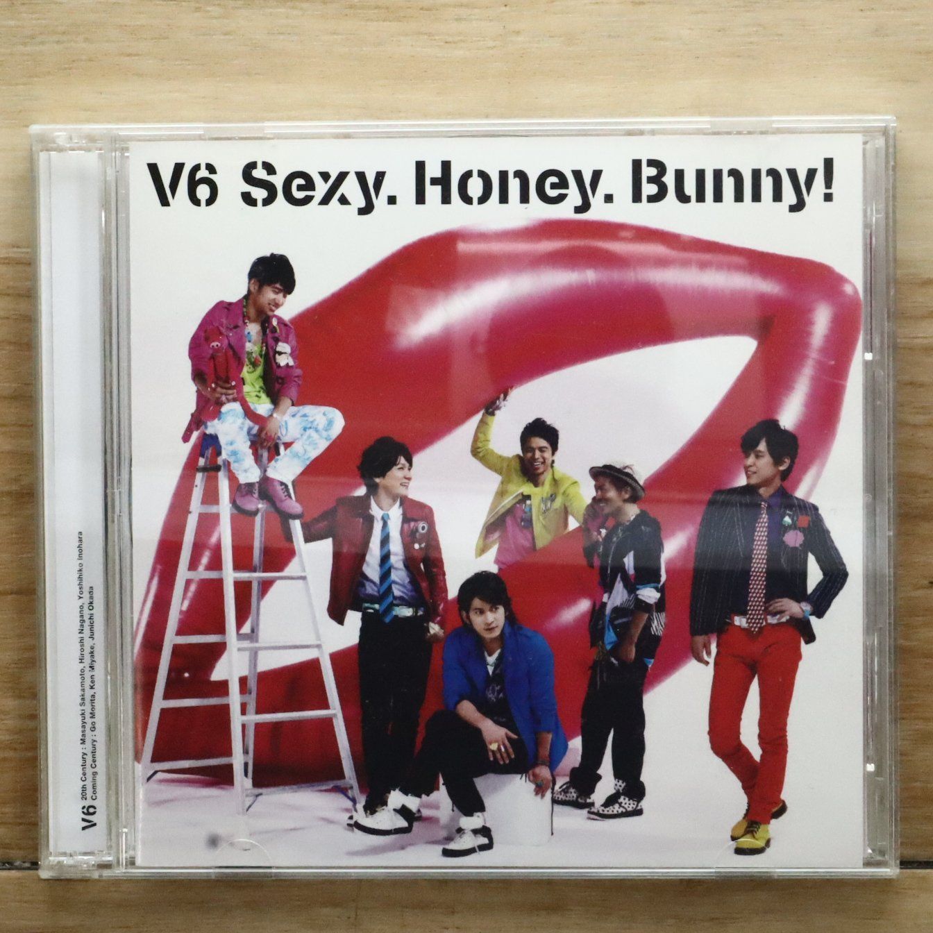 国内盤CD☆ブイシックス/V6□ Sexy.Honey.Bunny!／タカラノイシ【初回