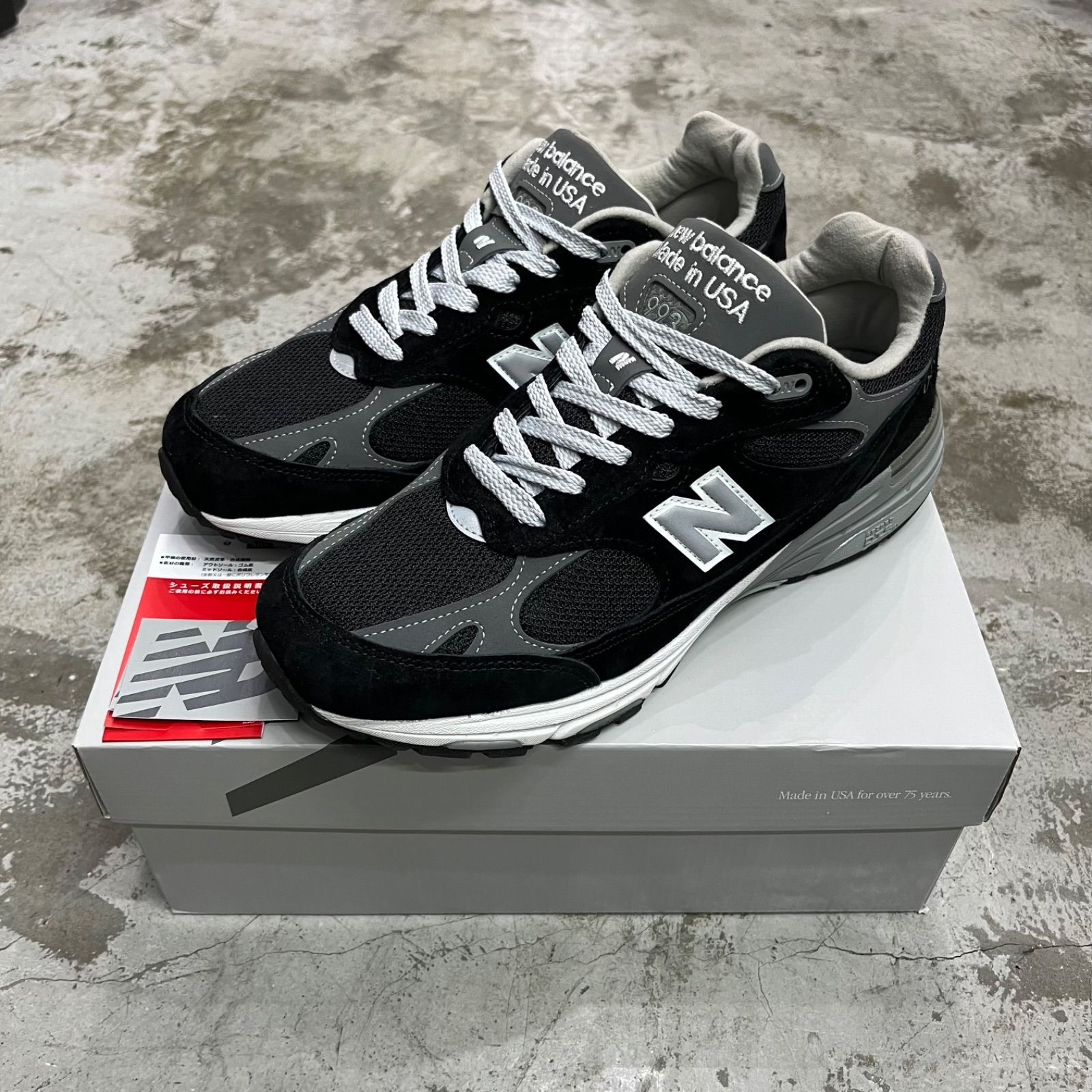 New Balance WR993BK スニーカー 楽天市場】ニューバランス 993bkの通販