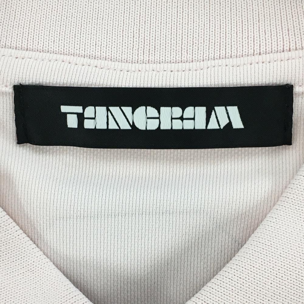 【タングラム】人気背面ビッグロゴネーム×ロゴマーク 半袖ゴルフポロシャツS タングラム】人気ロゴマーク×ロゴネーム 半袖ゴルフポロシャツS